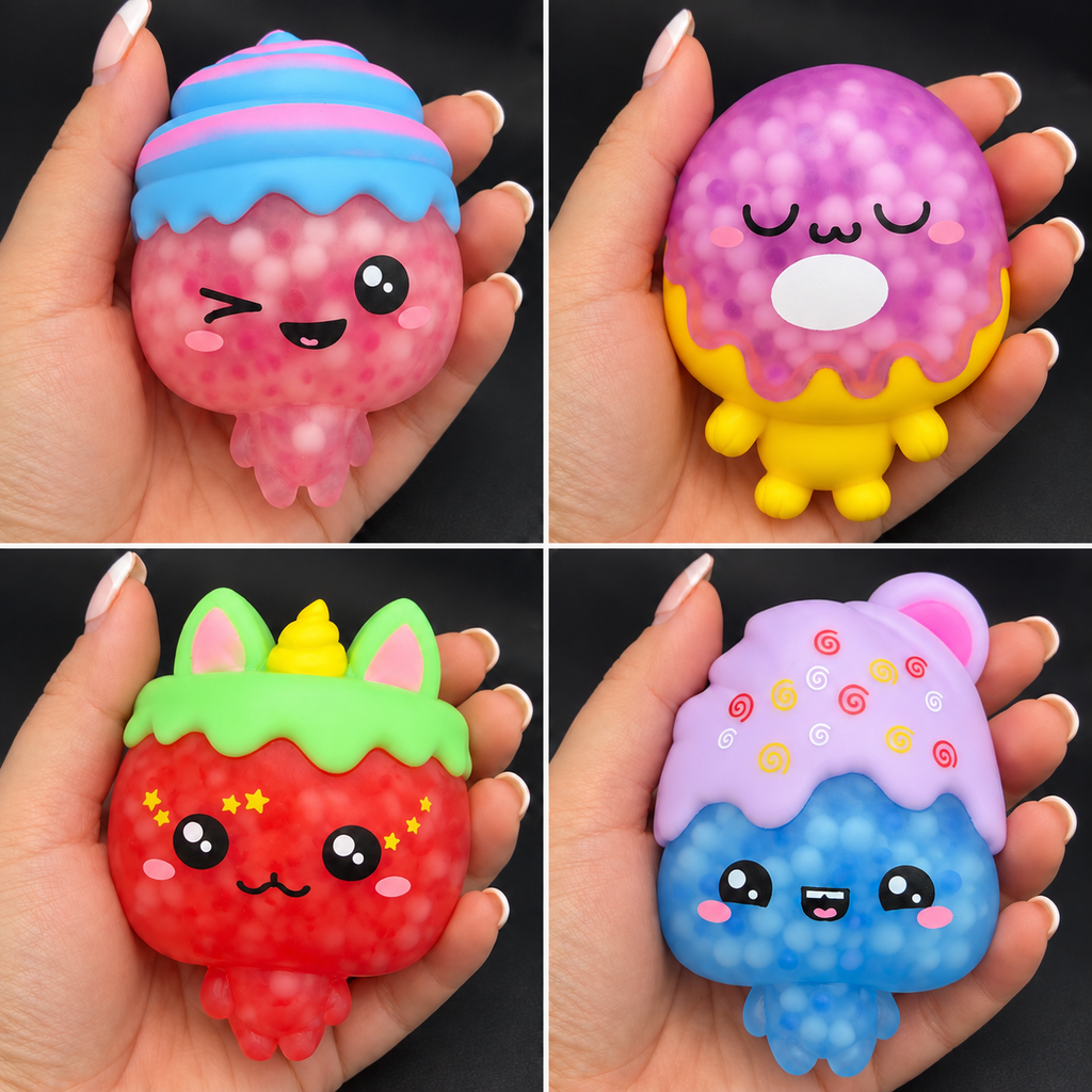 Squishy Beaded Fruit Lolly