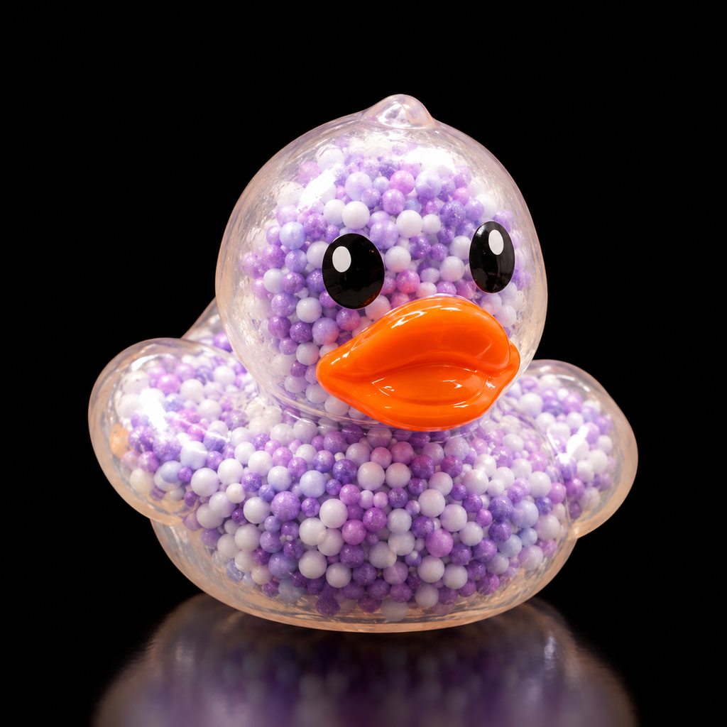 Mini bead duck squishy