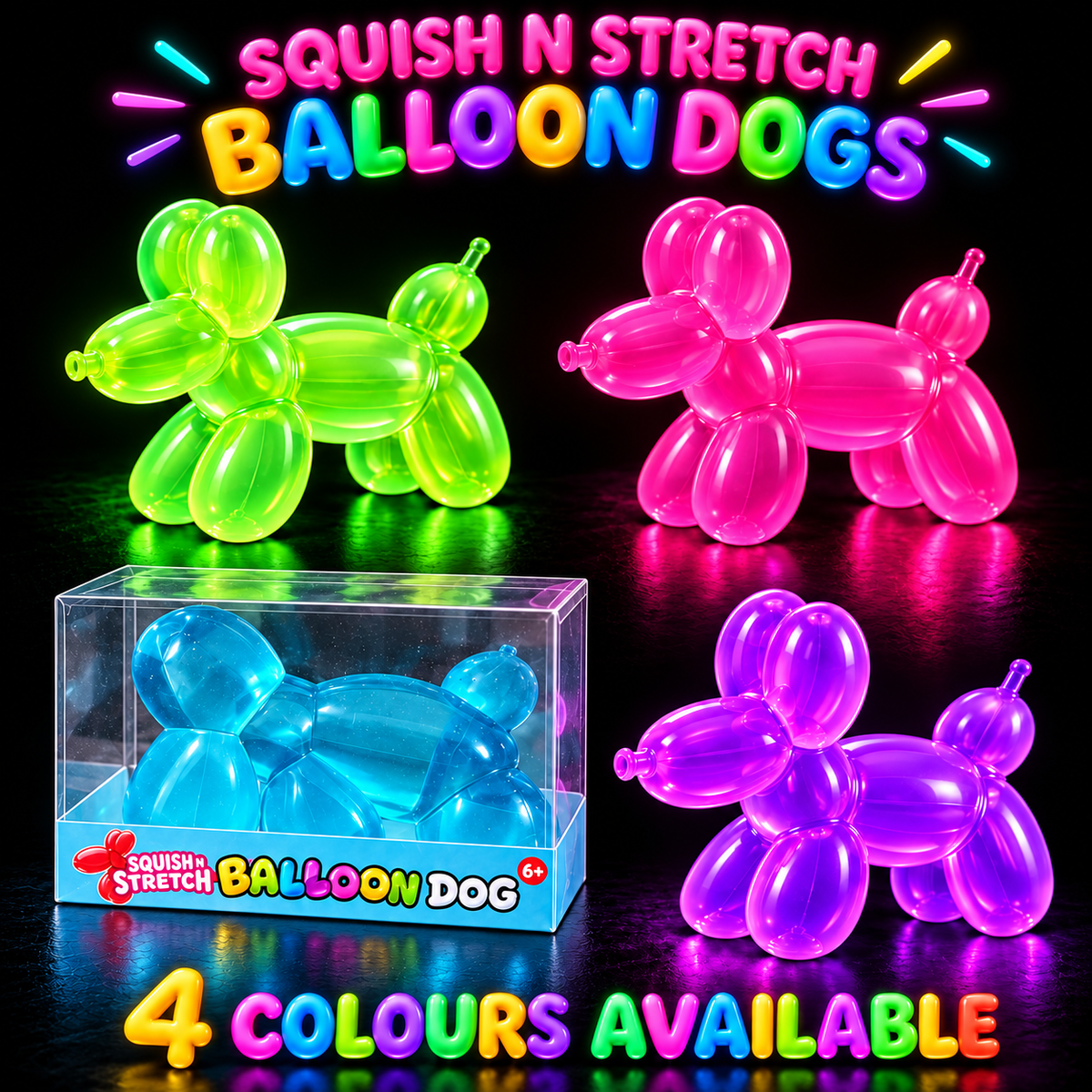 Squishy Balloon Dogs