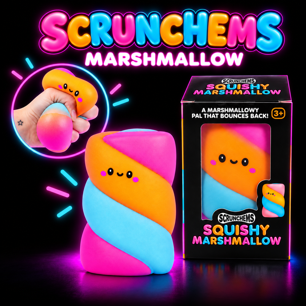 Scrunchems Marshmallow Squishy