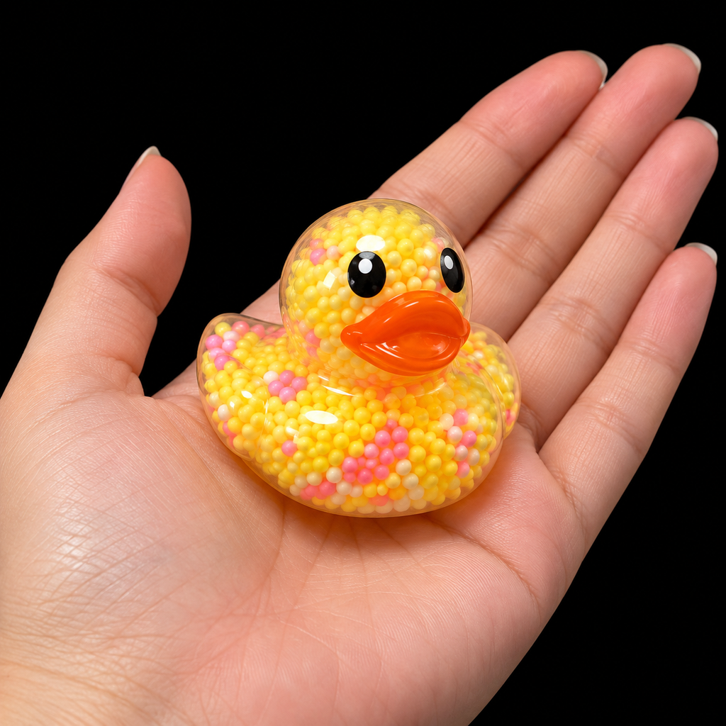 Mini bead duck squishy