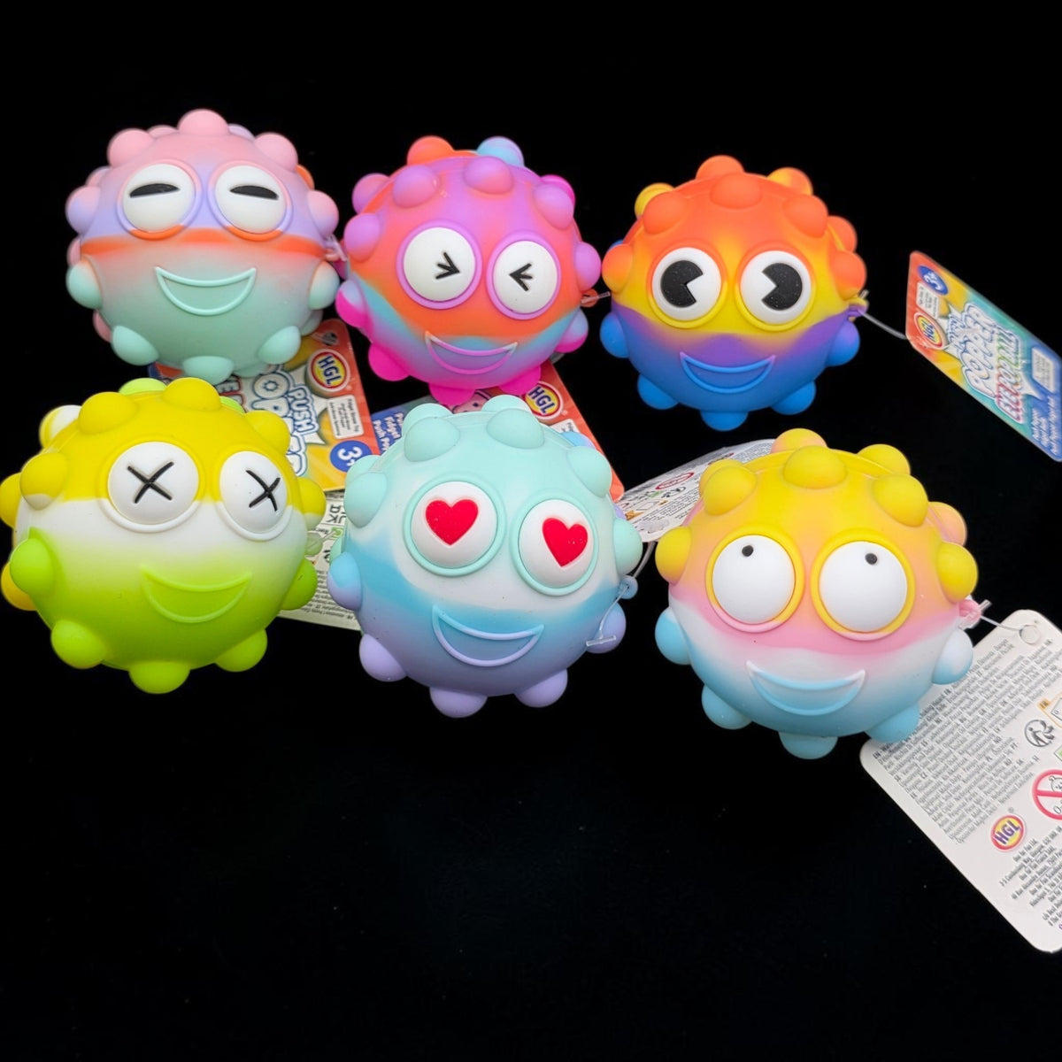 Push Popper Eye Pop Ball