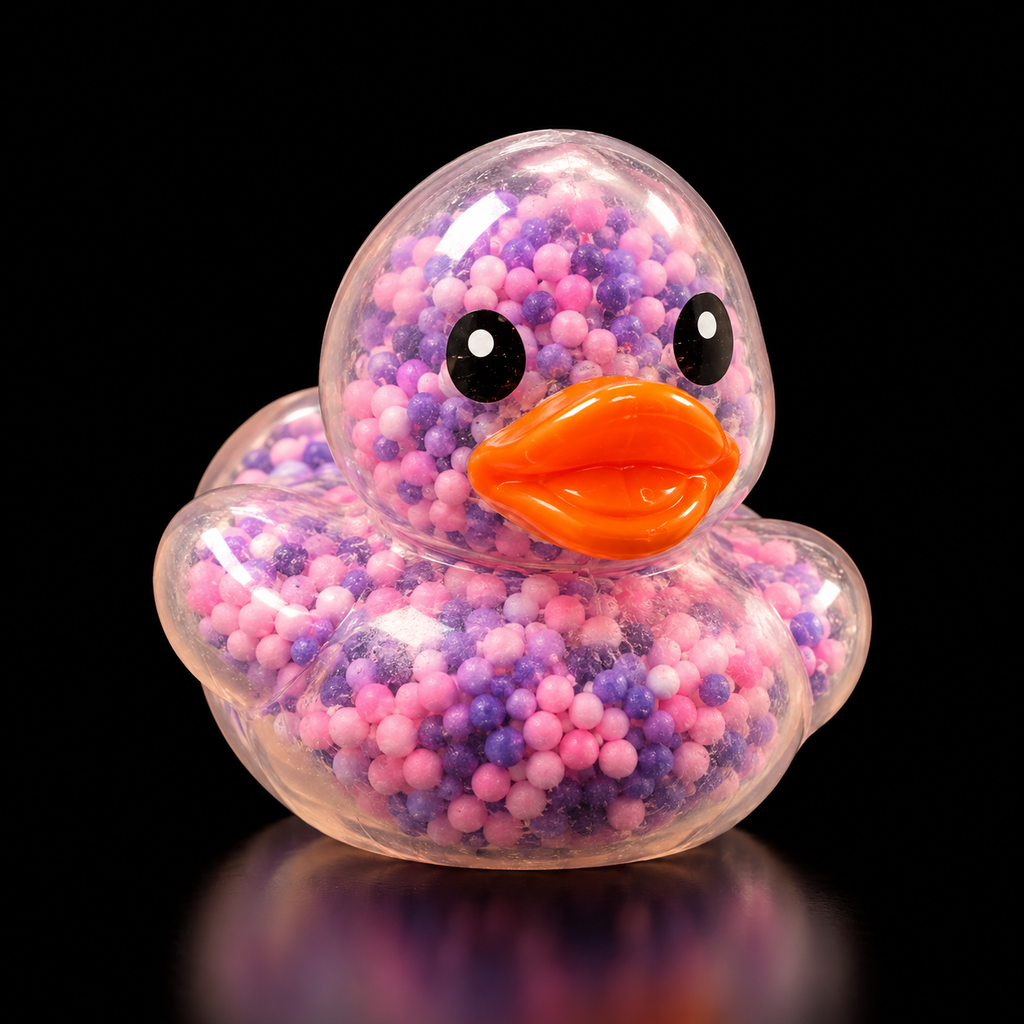Mini bead duck squishy