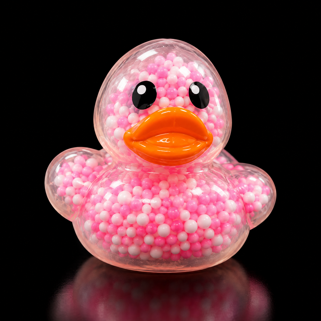 Mini bead duck squishy