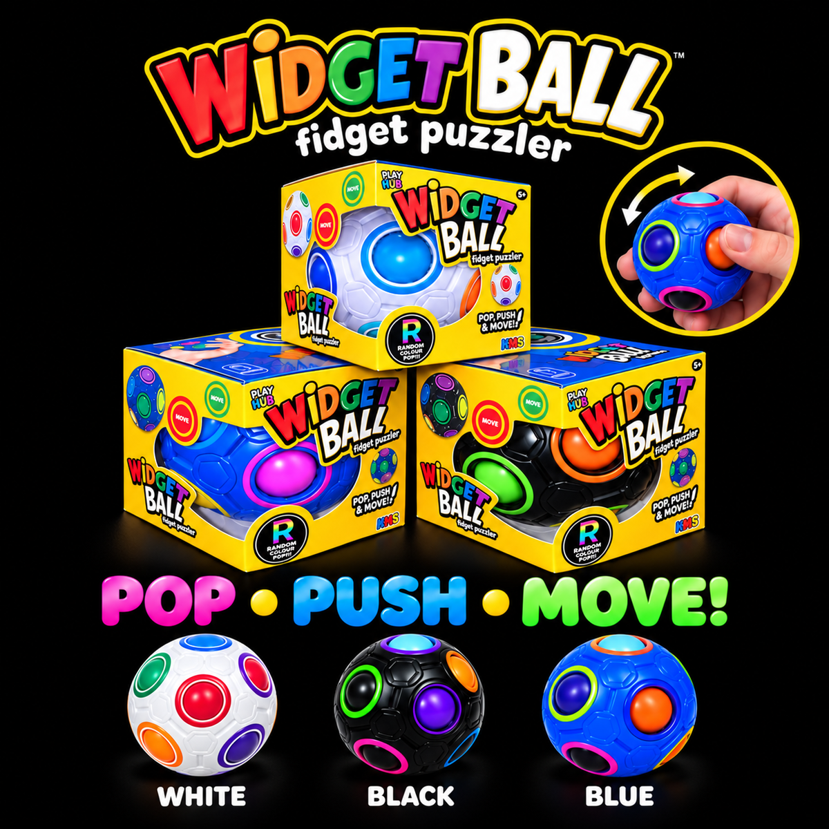 Widget Fidget Ball