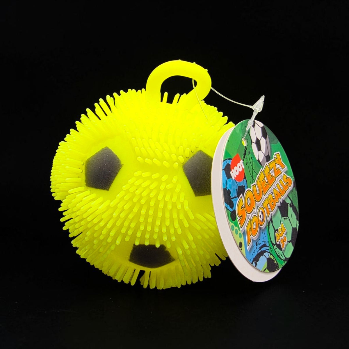 Squeezy Fuzzy Football