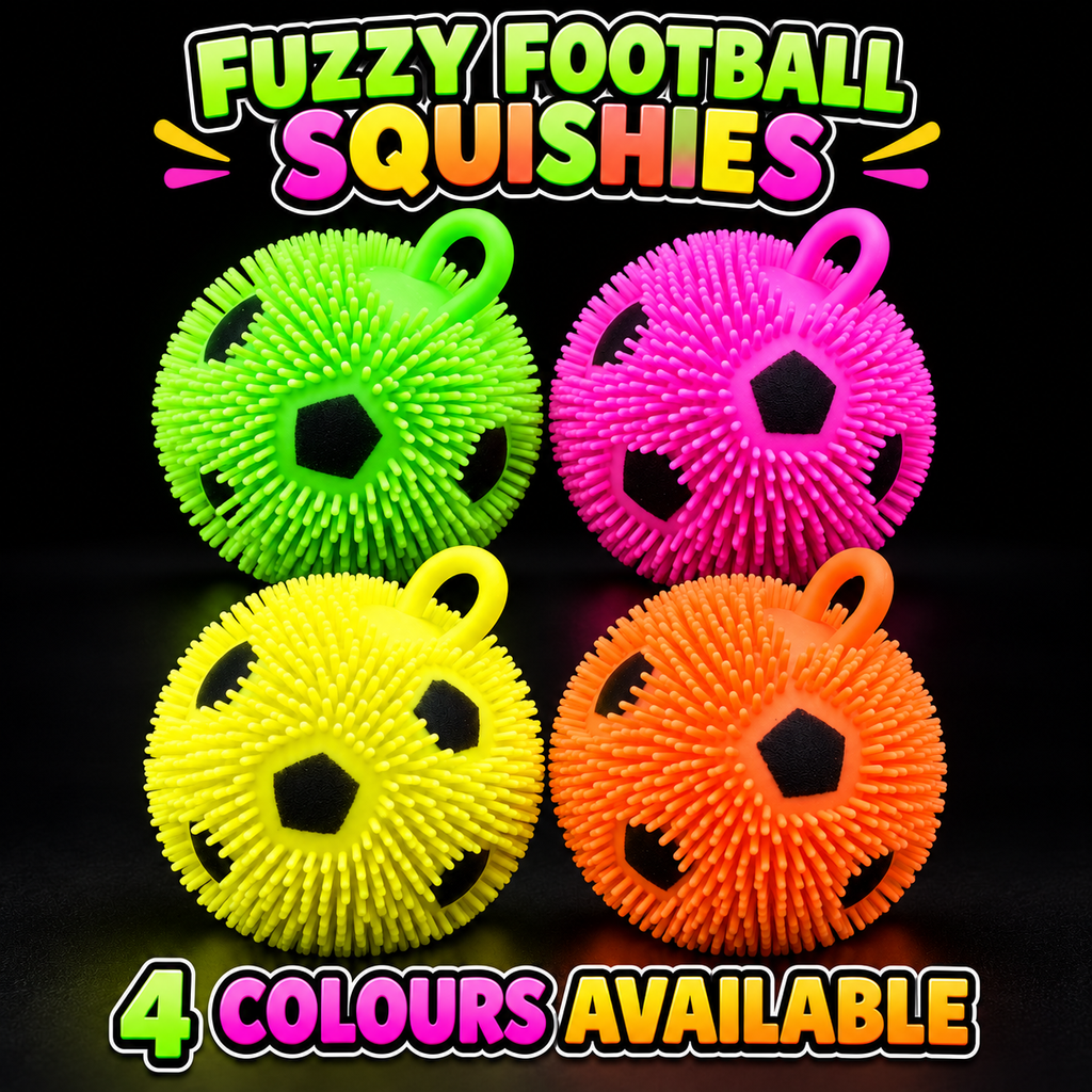 Squeezy Fuzzy Football