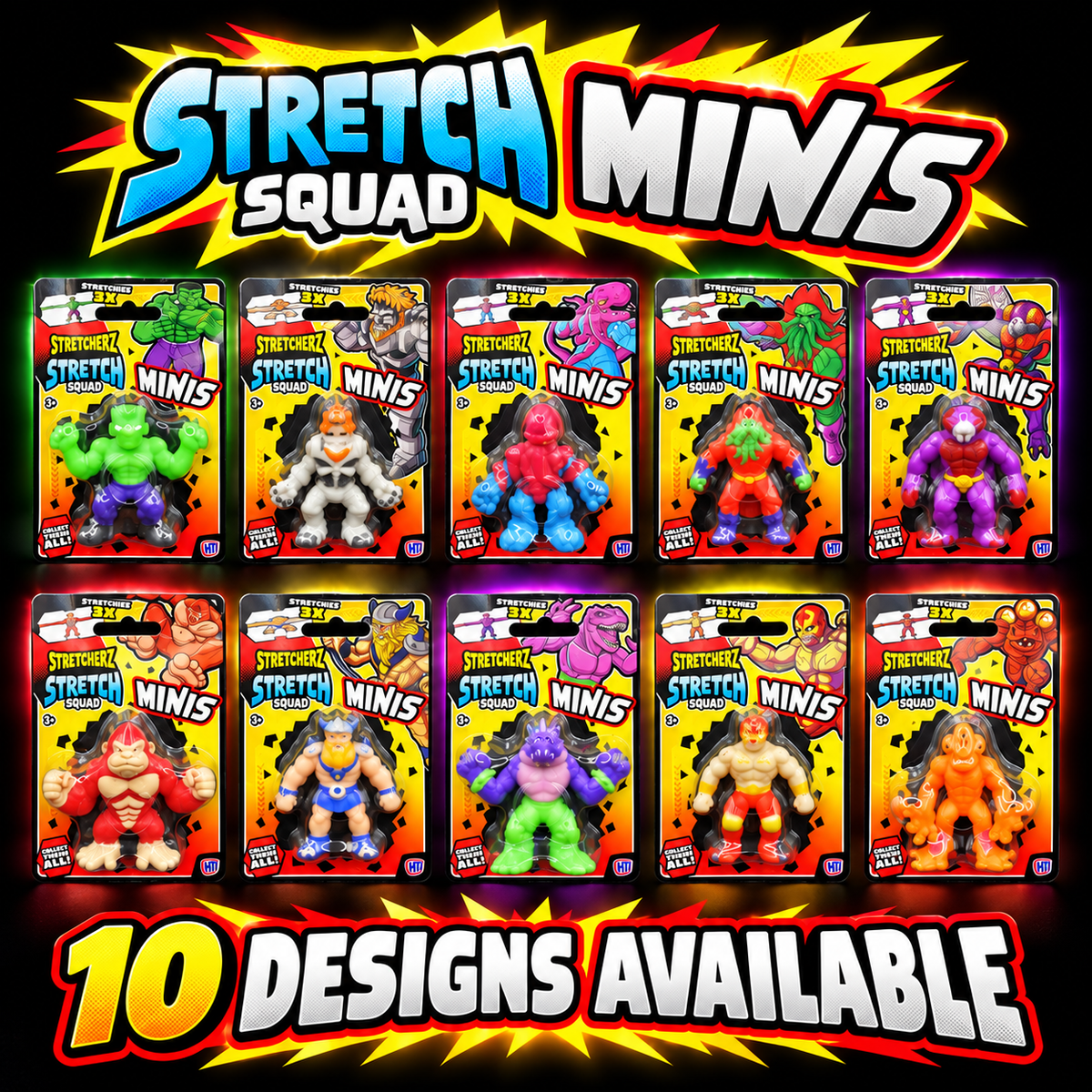 Stretch squad minis