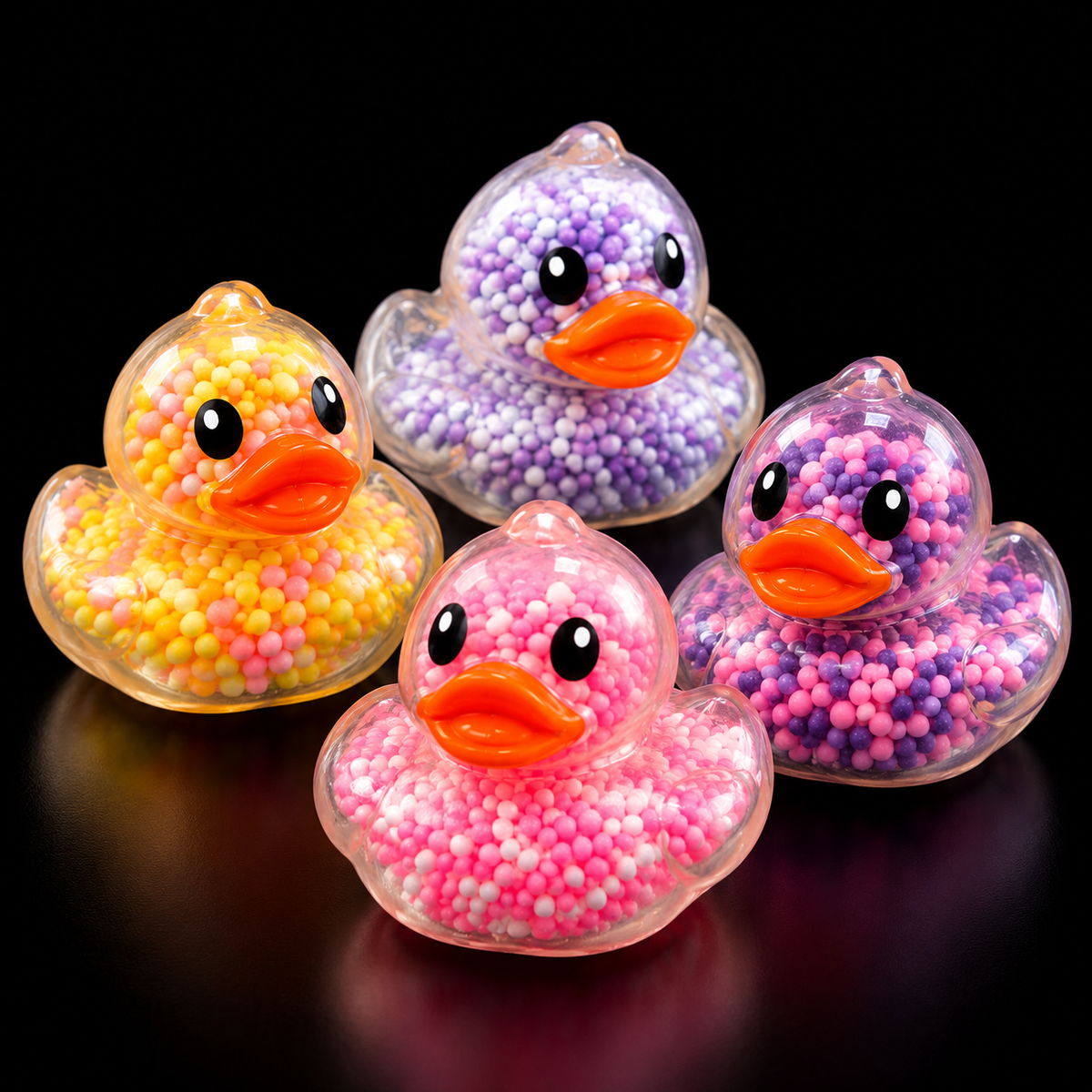 Mini bead duck squishy