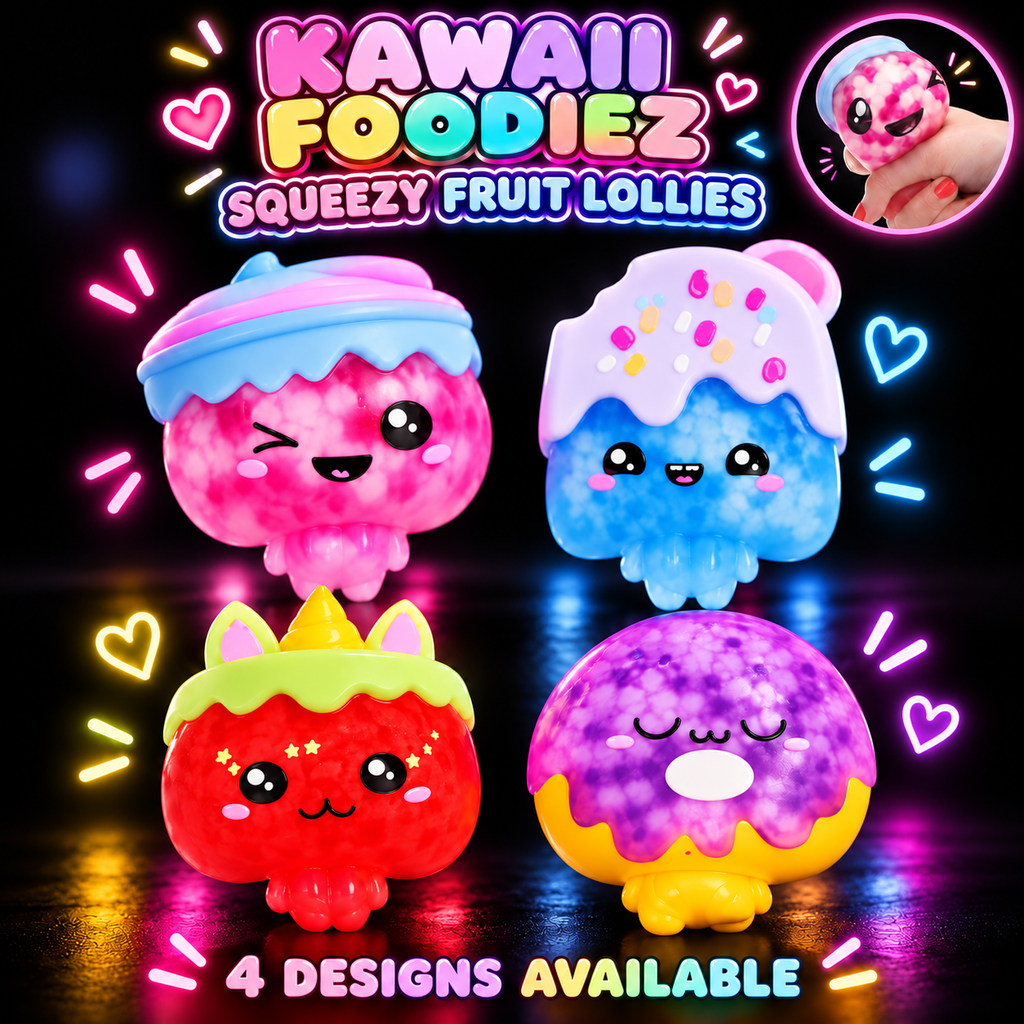 Squishy Beaded Fruit Lolly
