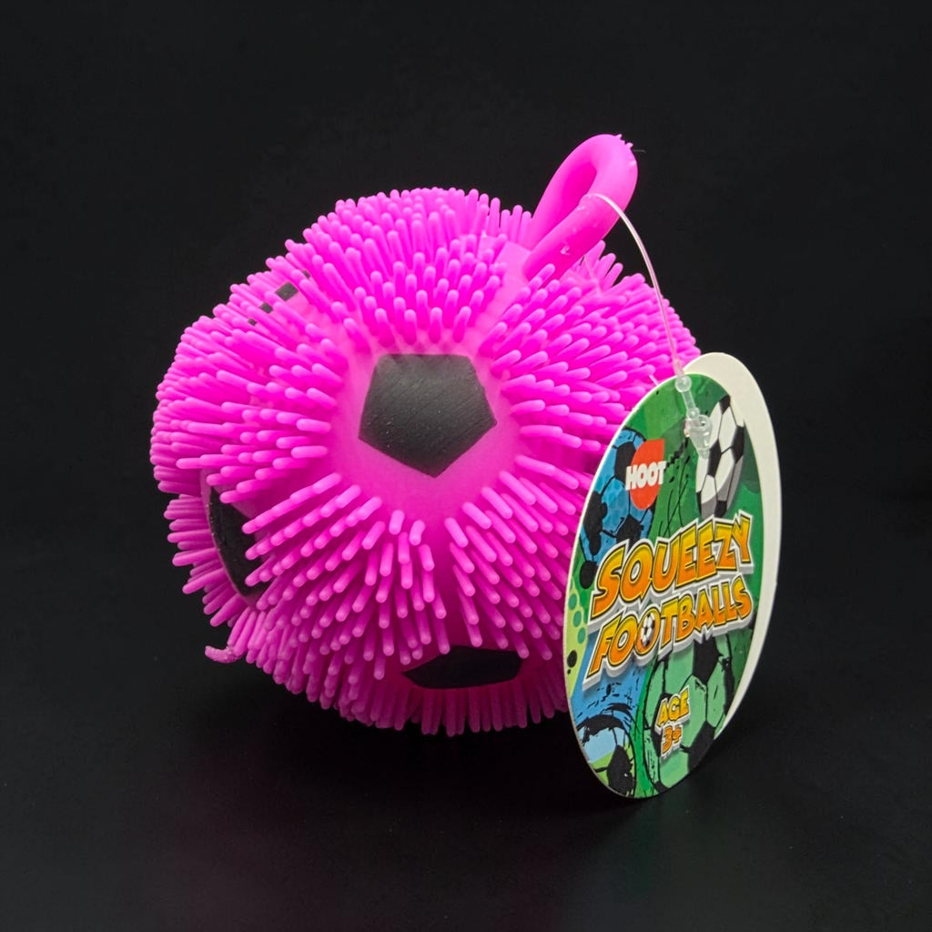Squeezy Fuzzy Football