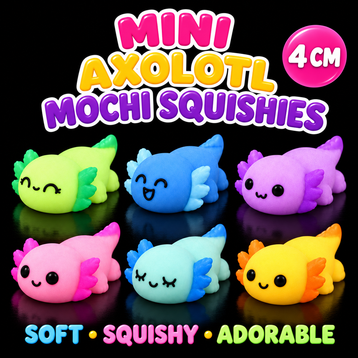 Mini Axolotl Mochi